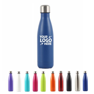 17oz Stainless Steel Coke Water Bottle Thermos Keeps Hot & Cold